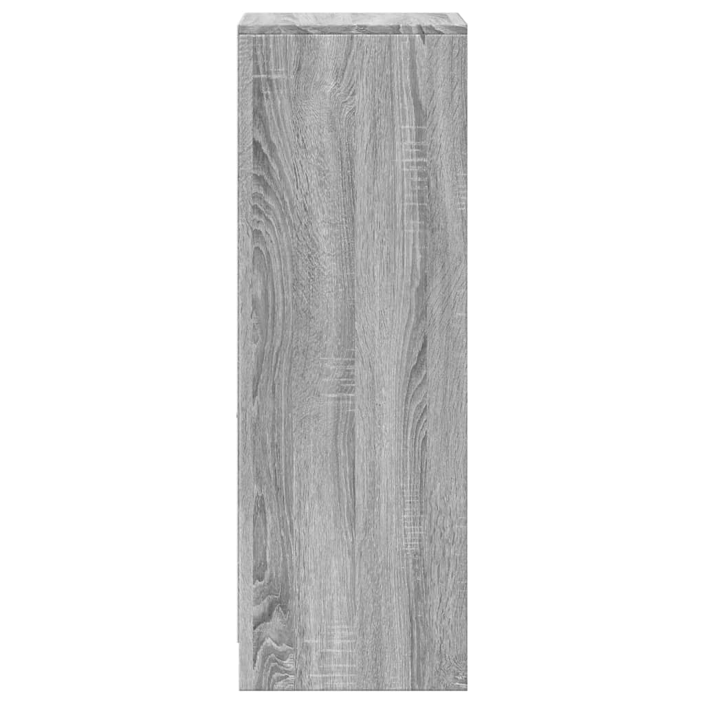 Sideboard With Led 38X34X100 Cm Engineered Wood