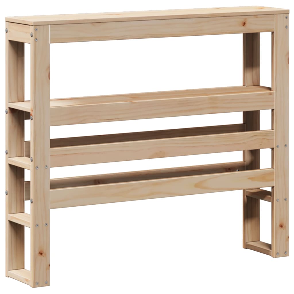 Bed Frame Without Mattress Solid Wood Pine