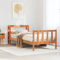 Bed Frame Without Mattress Solid Wood Pine