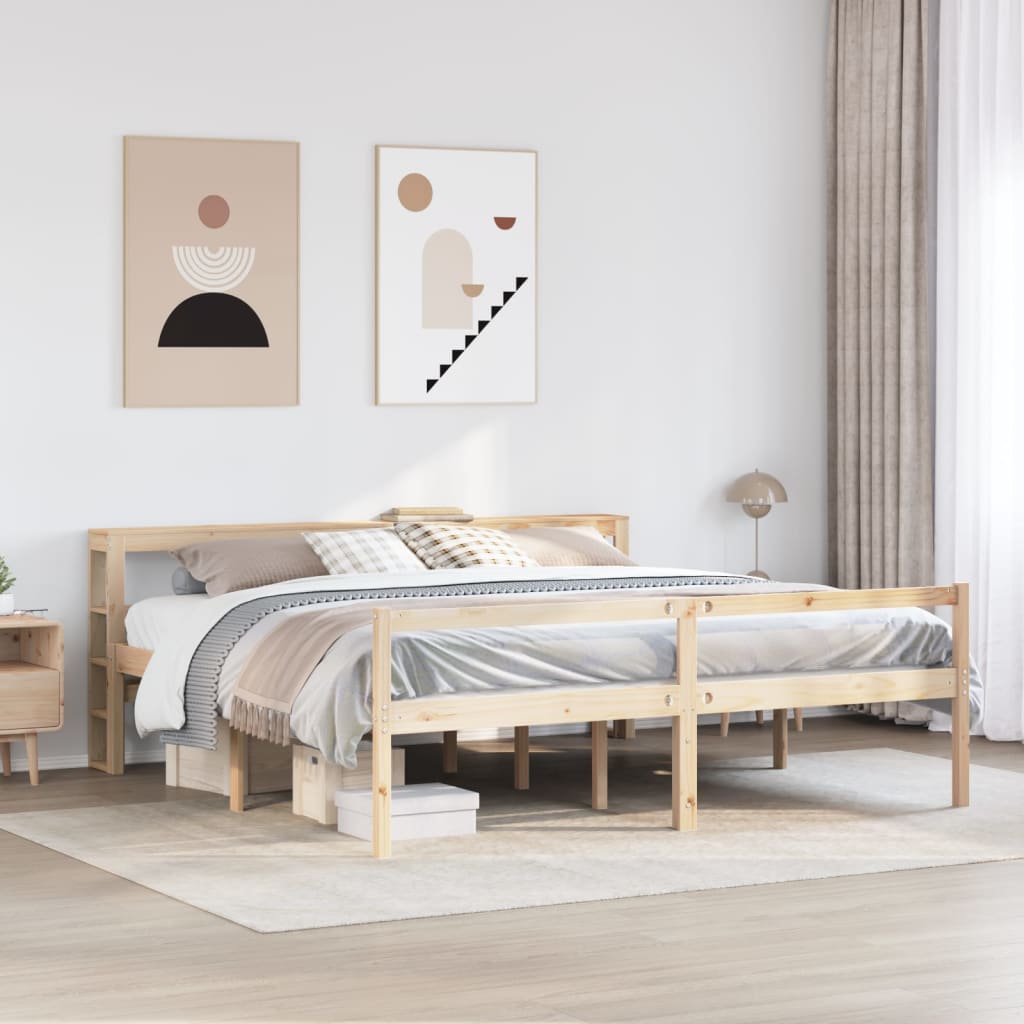 Bed Frame With Headboard Without Mattress