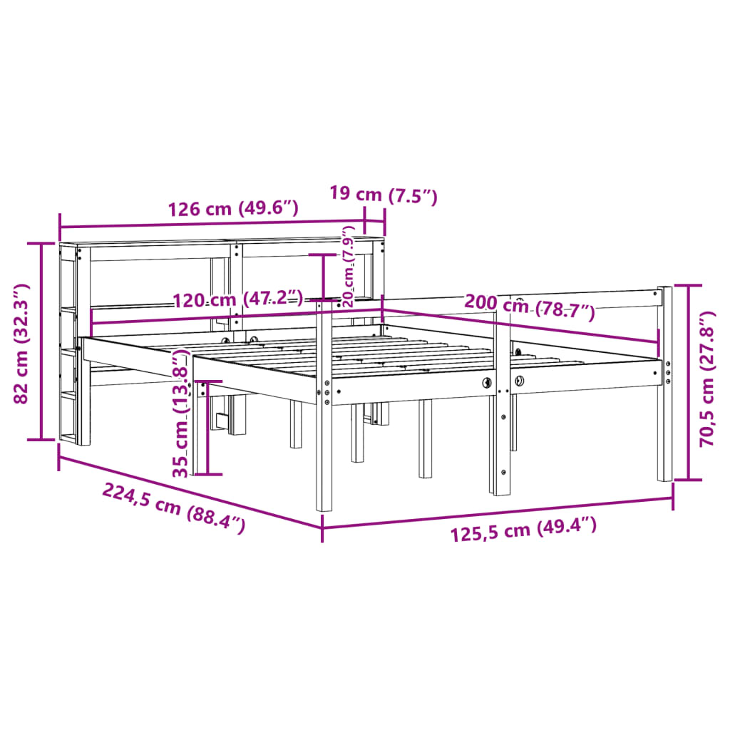 Bed Frame With Headboard Without Mattress
