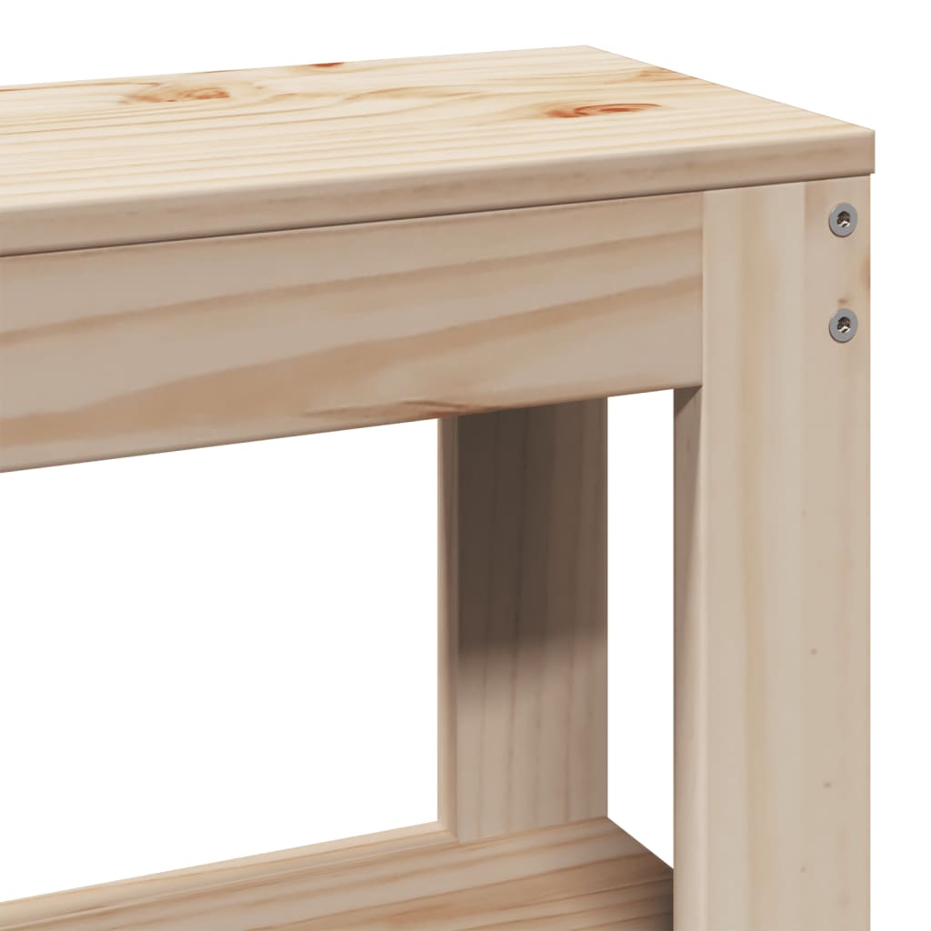 Bed Frame With Headboard Without Mattress 90X200 Cm