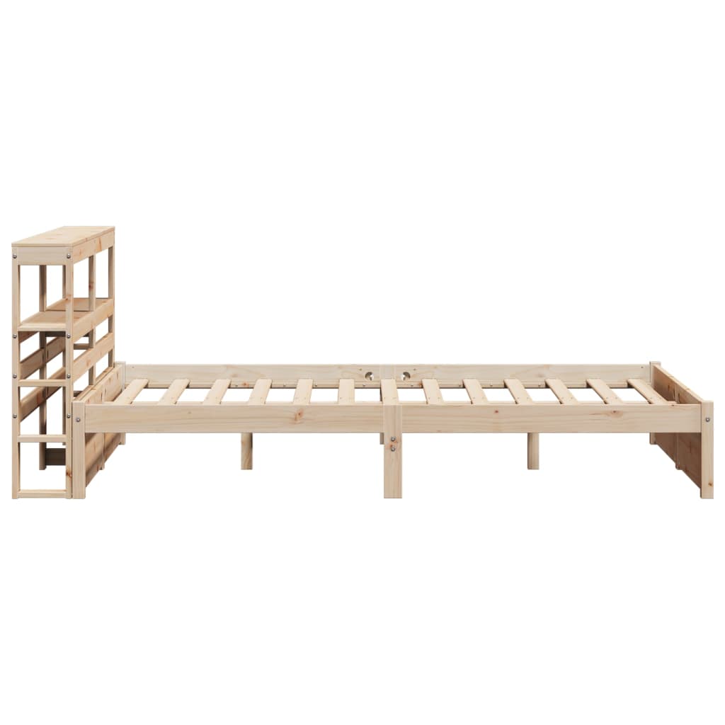 Bed Frame With Headboard Without Mattress 140X200 Cm