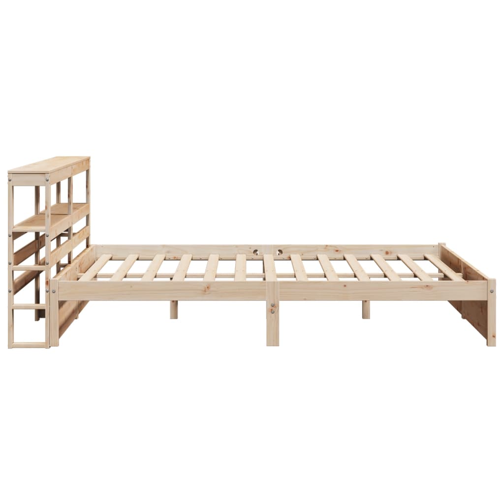 Bed Frame With Headboard Without Mattress 180X200 Cm Super King