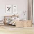 Bed Frame With Headboard Without Mattress 140X200 Cm