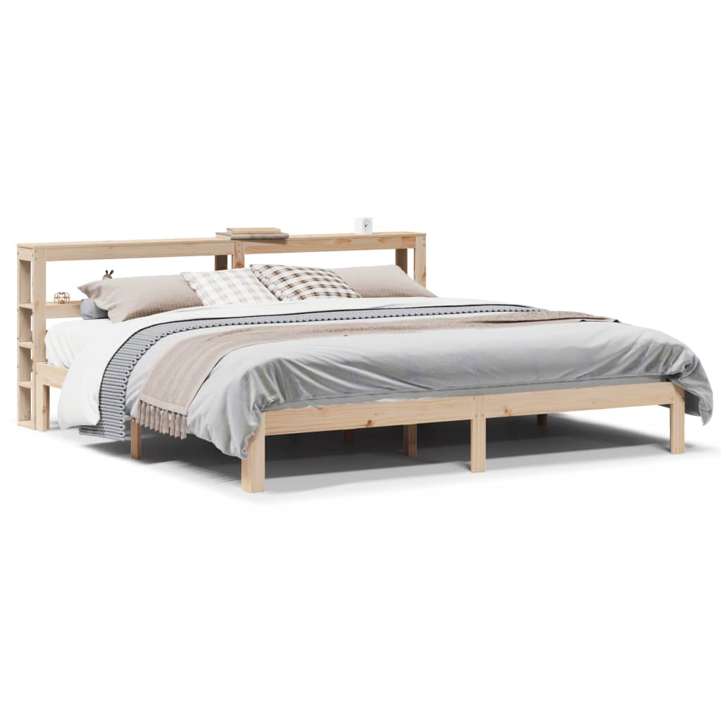 Bed Frame With Headboard Without Mattress Super King