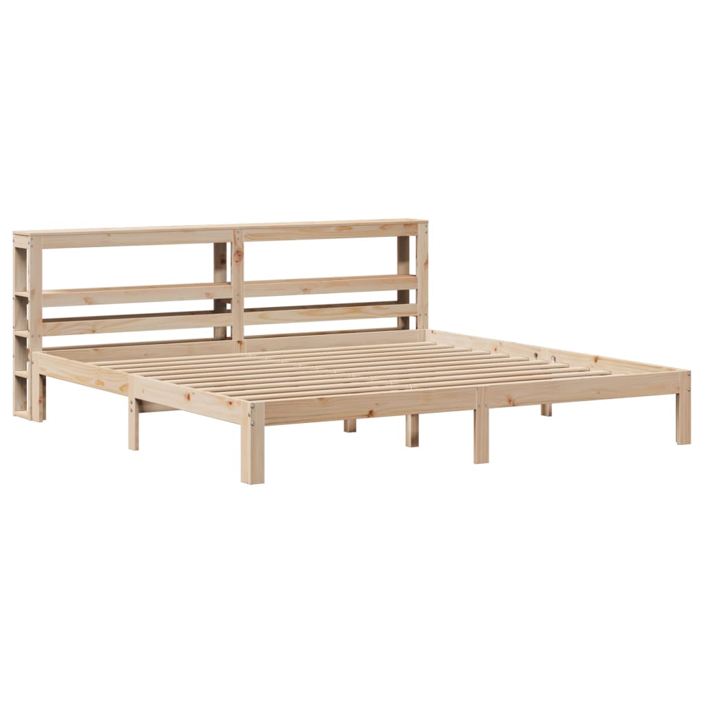 Bed Frame With Headboard Without Mattress Super King