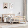 Bed Frame With Headboard Without Mattress 140X200 Cm