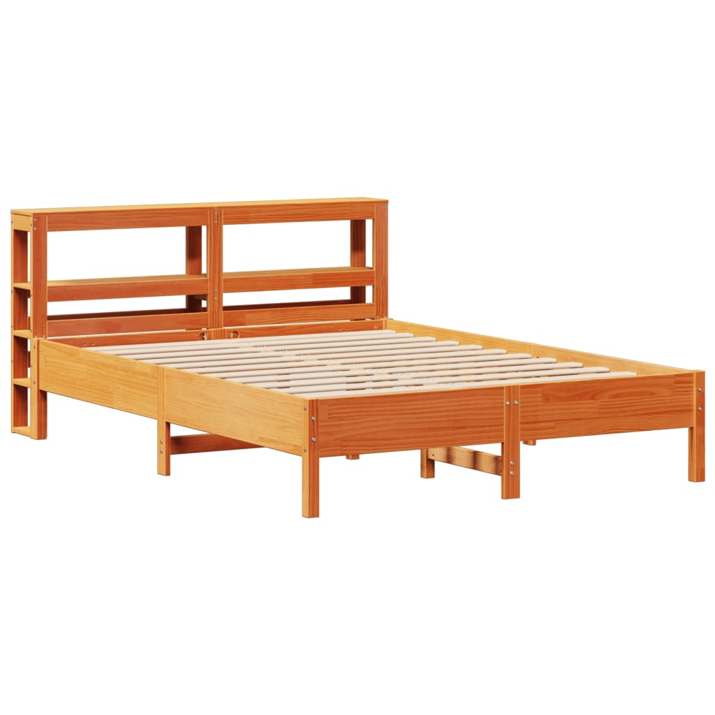 Bed Frame Without Mattress King Size Solid Wood Pine