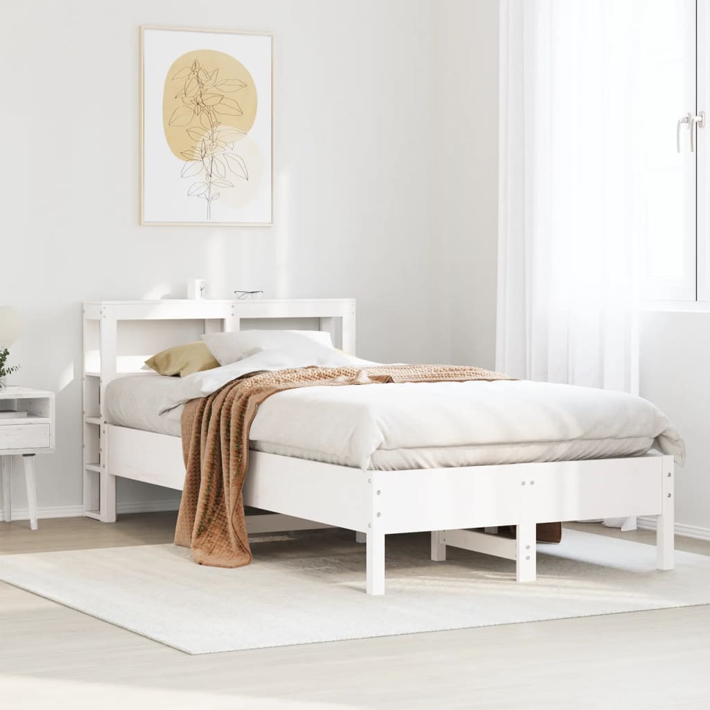 Bed Frame Without Mattress King Size Solid Wood Pine