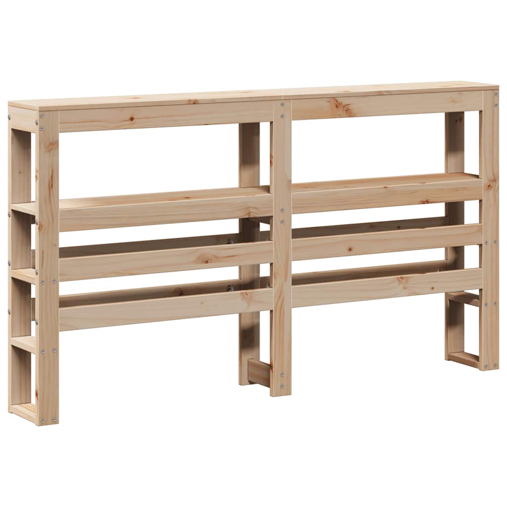 Bed Frame Without Mattress Small Double Solid Wood Pine
