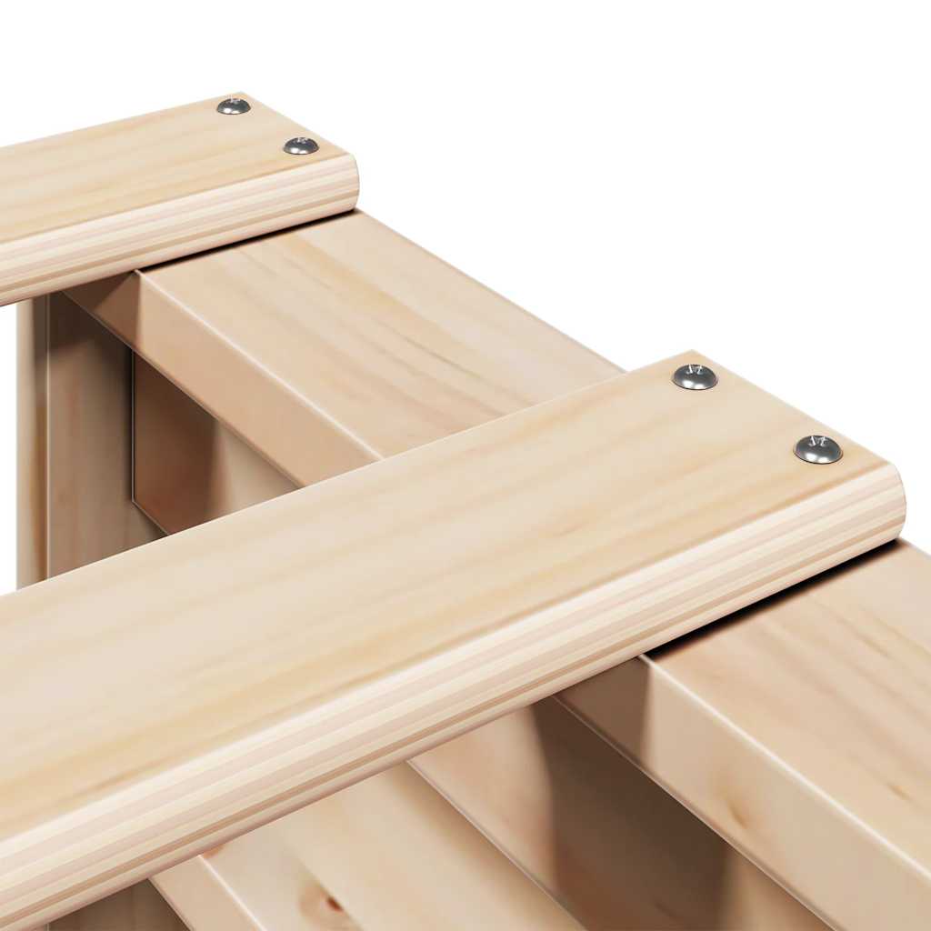 Bed Frame Without Mattress Small Double Solid Wood Pine