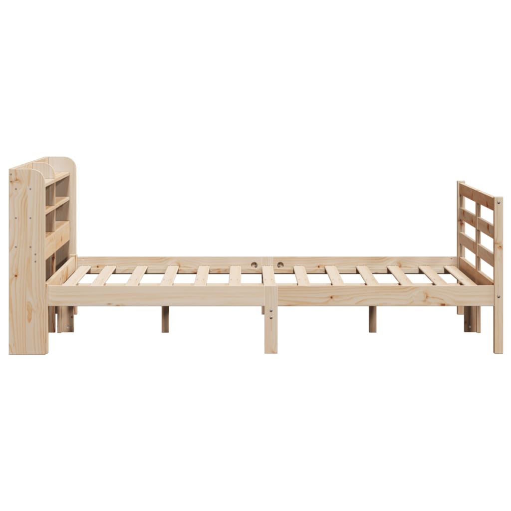 Bed Frame With Headboard Without Mattress 160X200 Cm