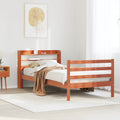 Bed Frame Without Mattress Solid Wood Pine