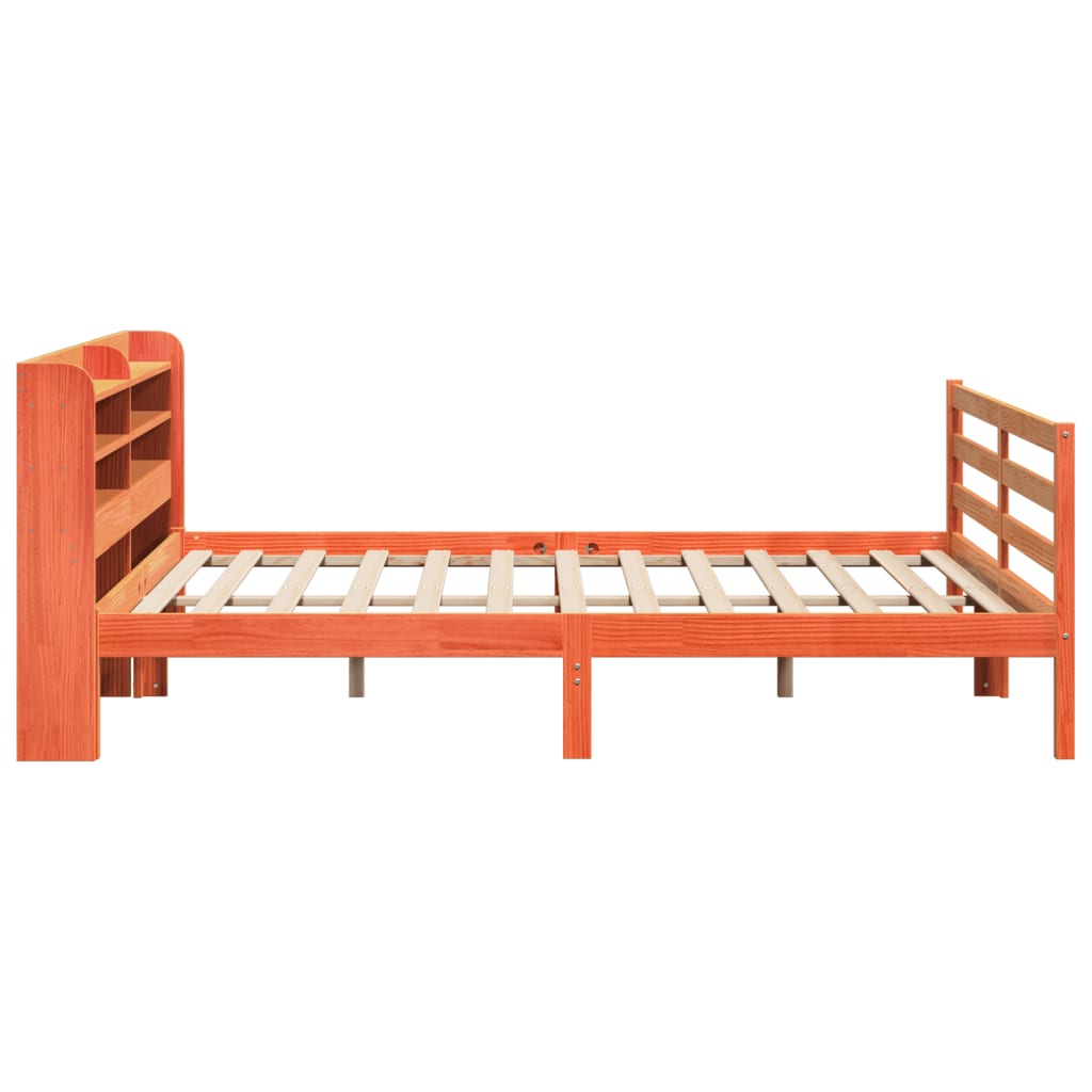 Bed Frame Without Mattress Solid Wood Pine