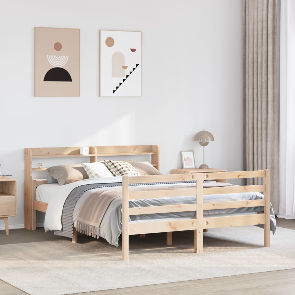Bed Frame With Headboard Without Mattress