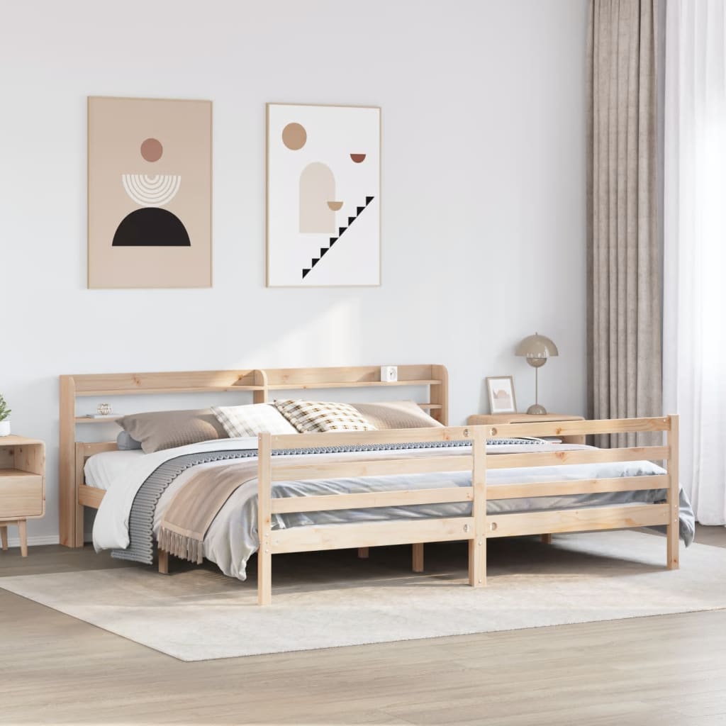 Bed Frame With Headboard Without Mattress