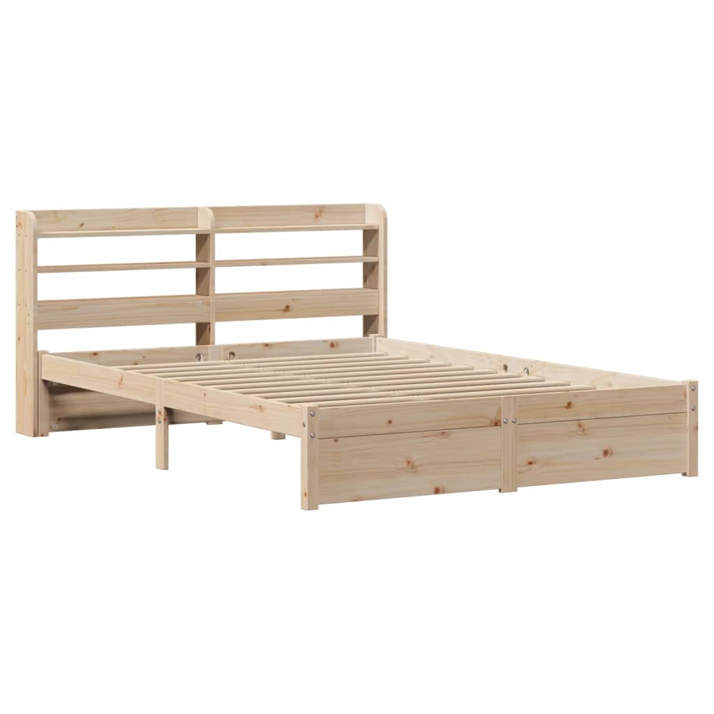 Bed Frame With Headboard Without Mattress 160X200 Cm