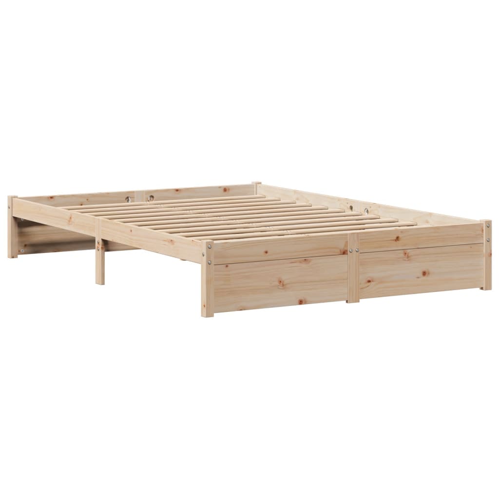 Bed Frame With Headboard Without Mattress 160X200 Cm