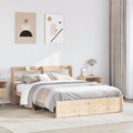 Bed Frame With Headboard Without Mattress 160X200 Cm