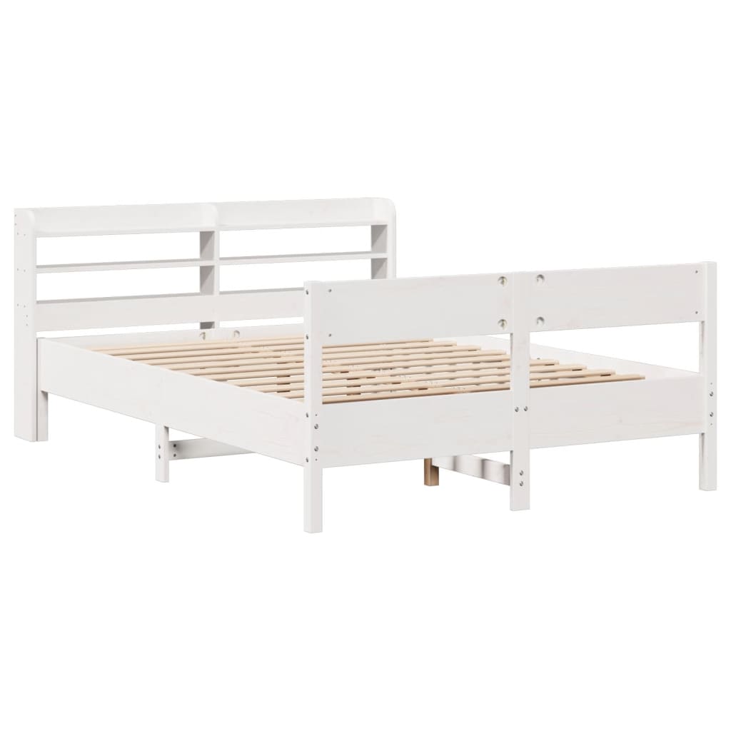 Bed Frame Without Mattress Solid Wood Pine