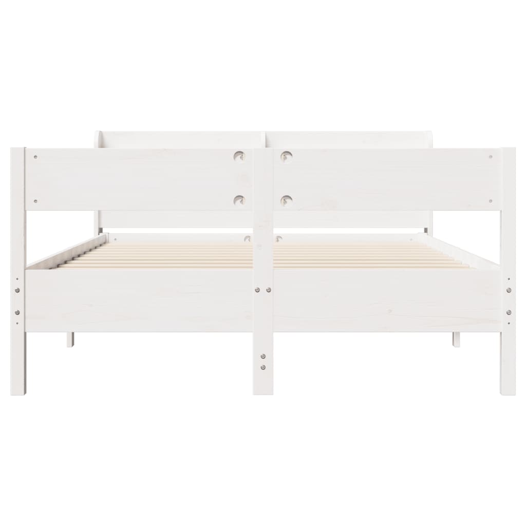 Bed Frame Without Mattress Solid Wood Pine