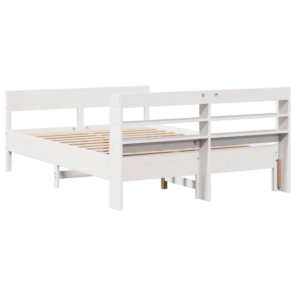Bed Frame Without Mattress Solid Wood Pine
