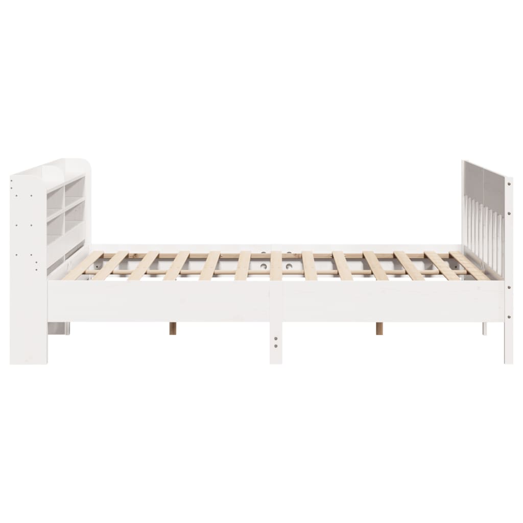 Bed Frame Without Mattress Solid Wood Pine