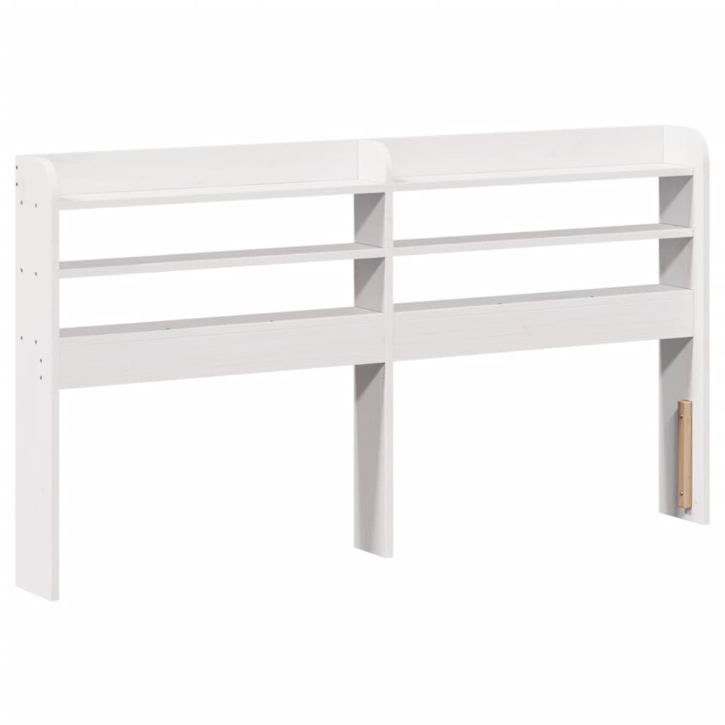 Bed Frame With Headboard Double Solid Wood Pine