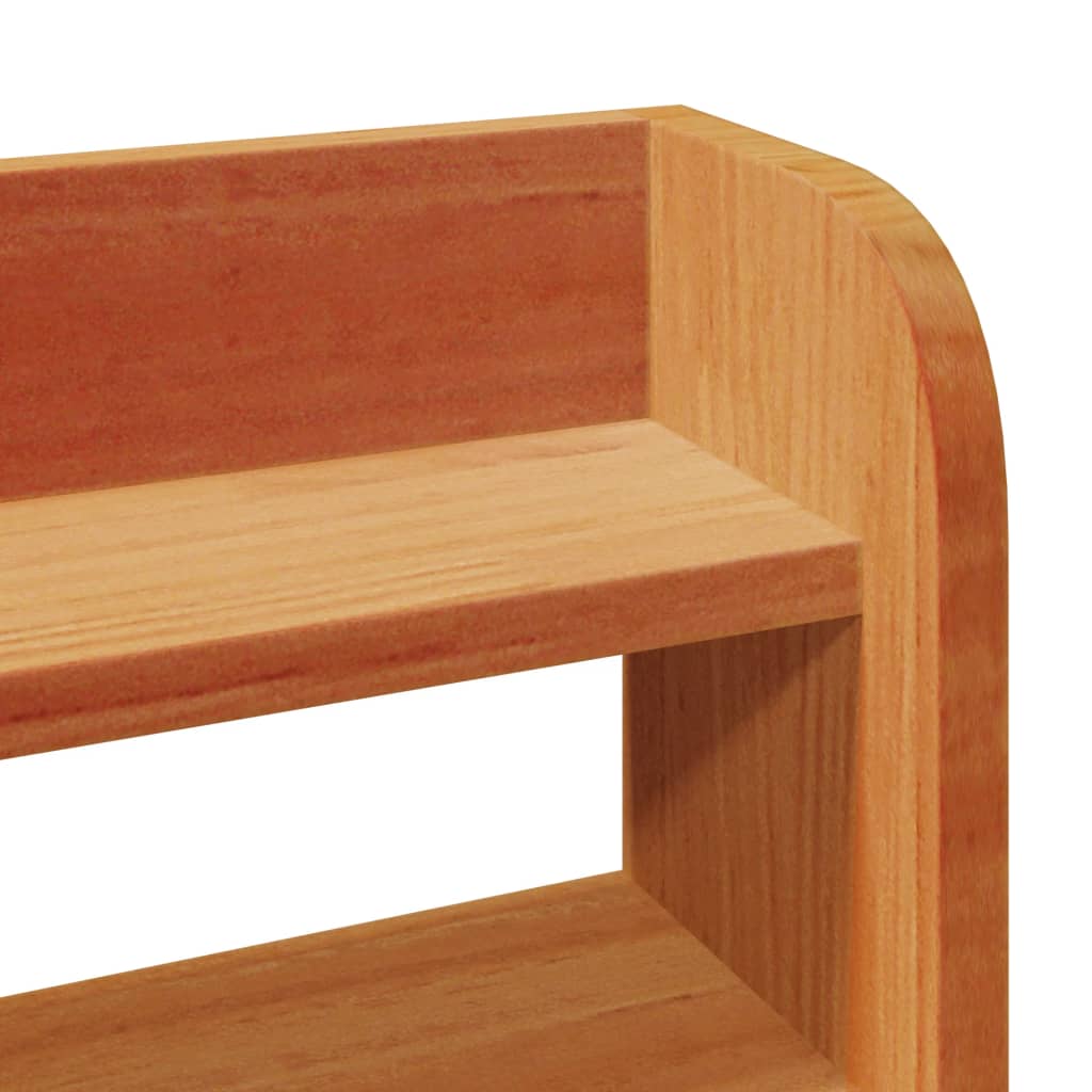 Bed Frame With Headboard Solid Wood Pine 1