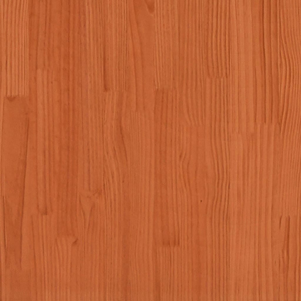 Bed Frame With Headboard Solid Wood Pine 1