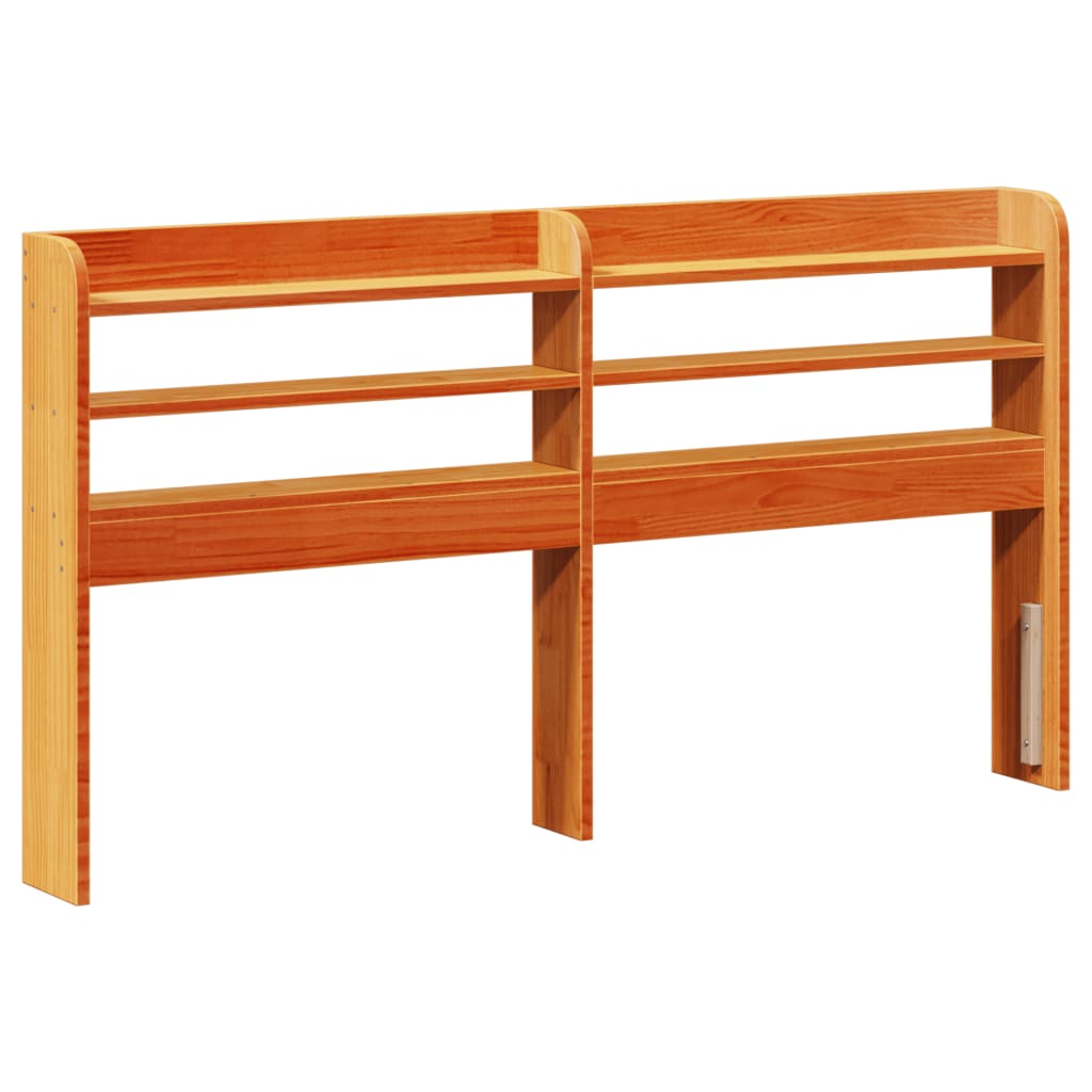Bed Frame With Headboard Solid Wood Pine 1