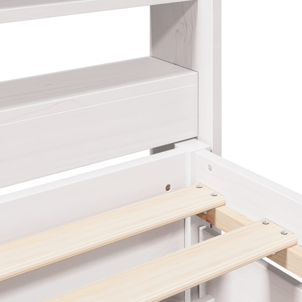 Bed Frame Without Mattress Solid Wood Pine