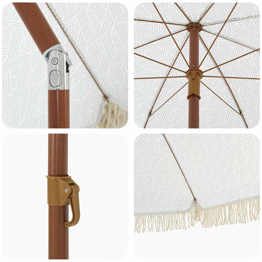 Beach Parasol 205 X 205 X 210 Cm