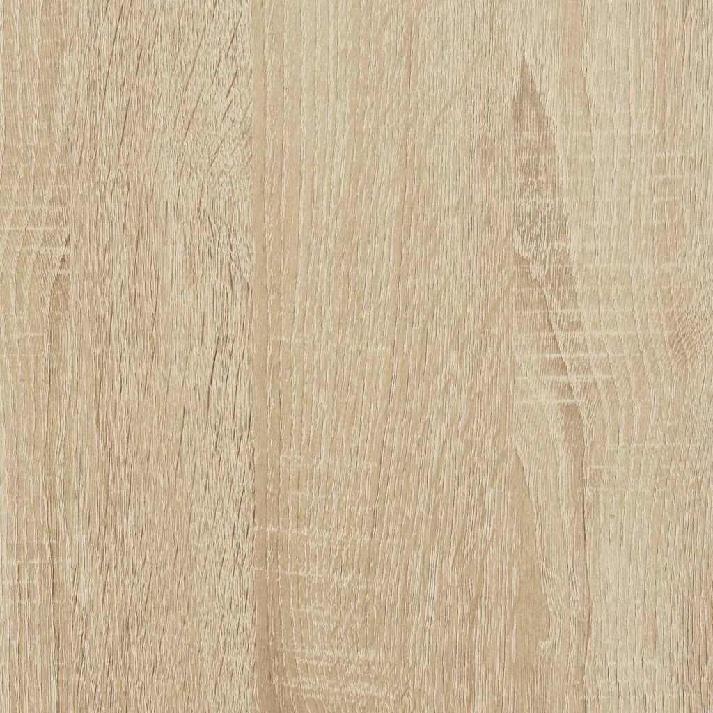 Coffee Table Large Square Living Room Furniture Centre 80X80Cm Smoked Oak 80 Cm