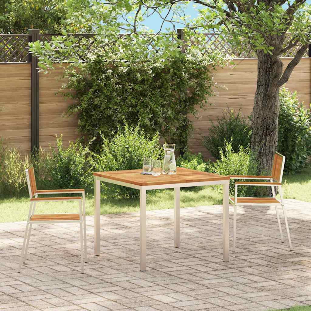 Garden Chair 2 Pcs Brown 56 X 54.5 X 87 Cm