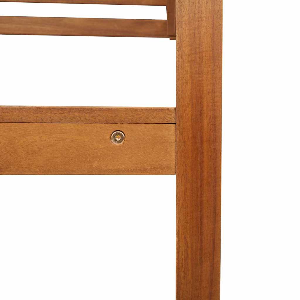 Garden Chair Brown 50 X 50 X 91Cm Solid Acacia Wood