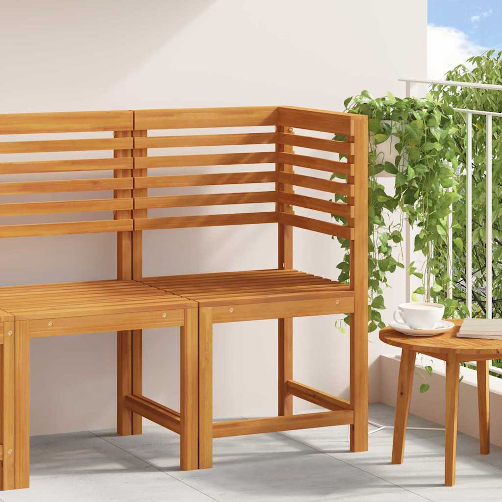 Garden Chair Brown 50 X 50 X 91Cm Solid Acacia Wood