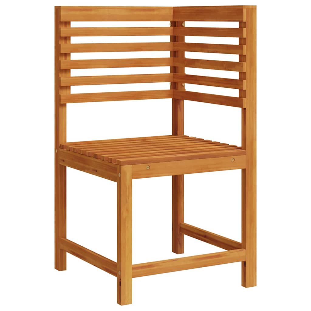 Garden Chair Brown 50 X 50 X 91Cm Solid Acacia Wood