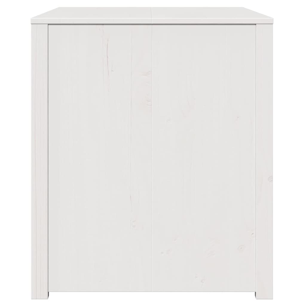 Kitchen Cabinet Meppel White 106 X 55 X 64 Cm Solid Pine Wood