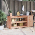Kitchen Cabinet Meppel White 106 X 55 X 64 Cm Solid Pine Wood