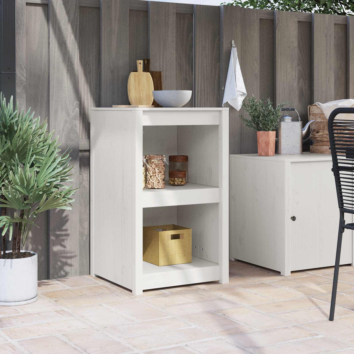 Kitchen Cabinet With Shelf Meppel Brown Oak 55 X 55 X 92 Cm