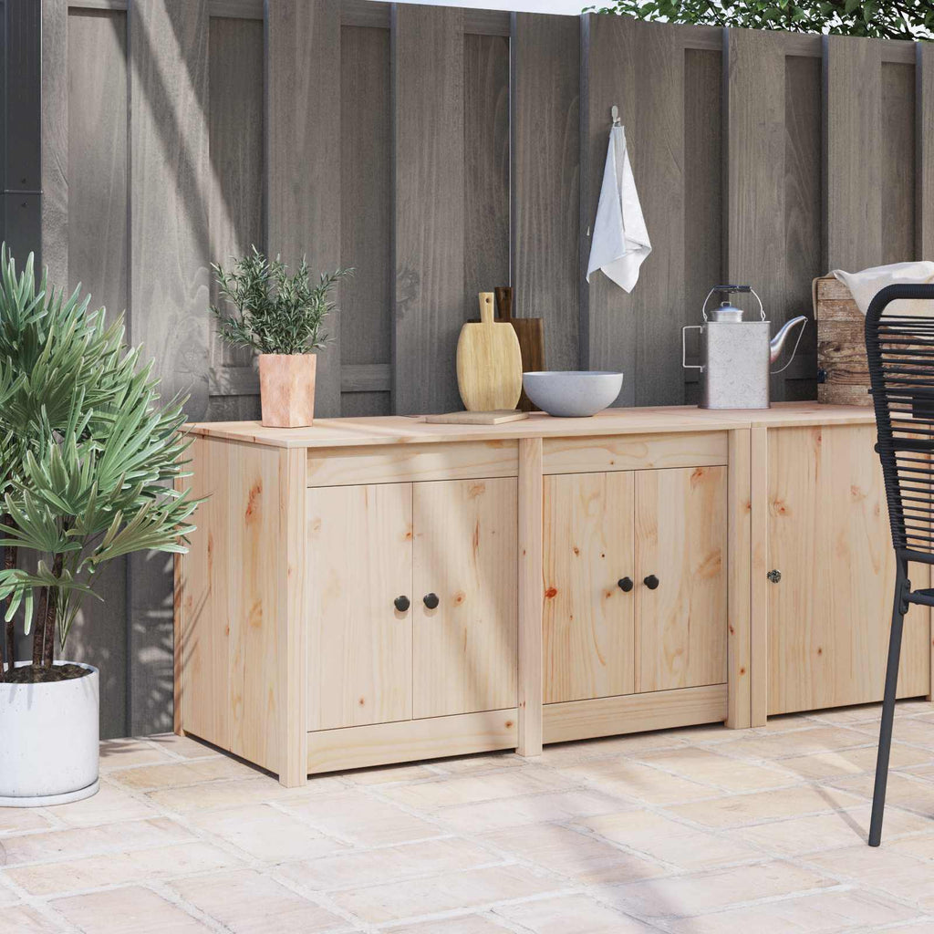 Kitchen Cabinets Cabinet Shelf Meppel Brown Oak 106 X 55 64 Cm Douglas Wood 106