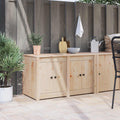 Kitchen Cabinets Cabinet Shelf Meppel Brown Oak 106 X 55 64 Cm Douglas Wood 106