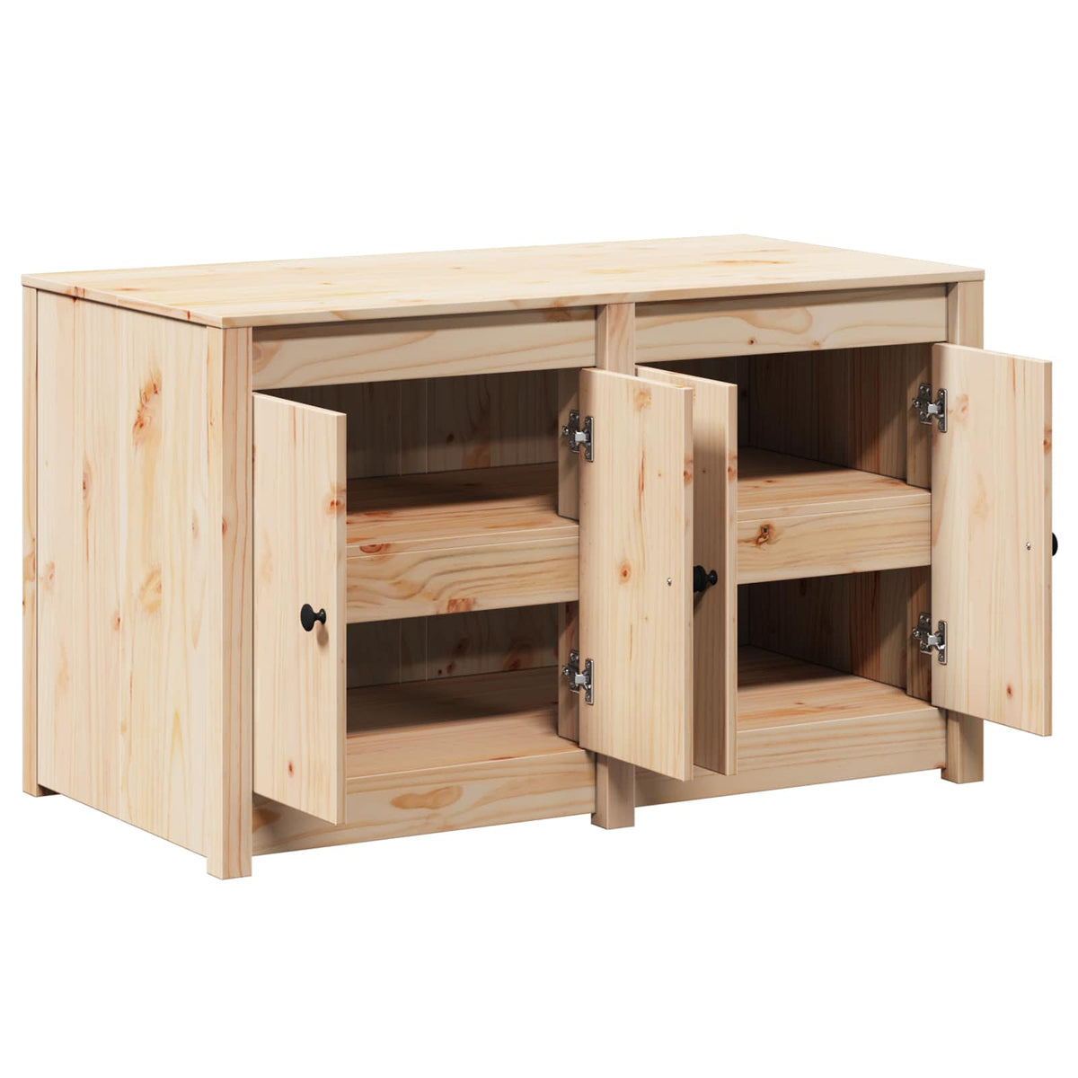 Kitchen Cabinets Cabinet Shelf Meppel Brown Oak 106 X 55 64 Cm Douglas Wood 106