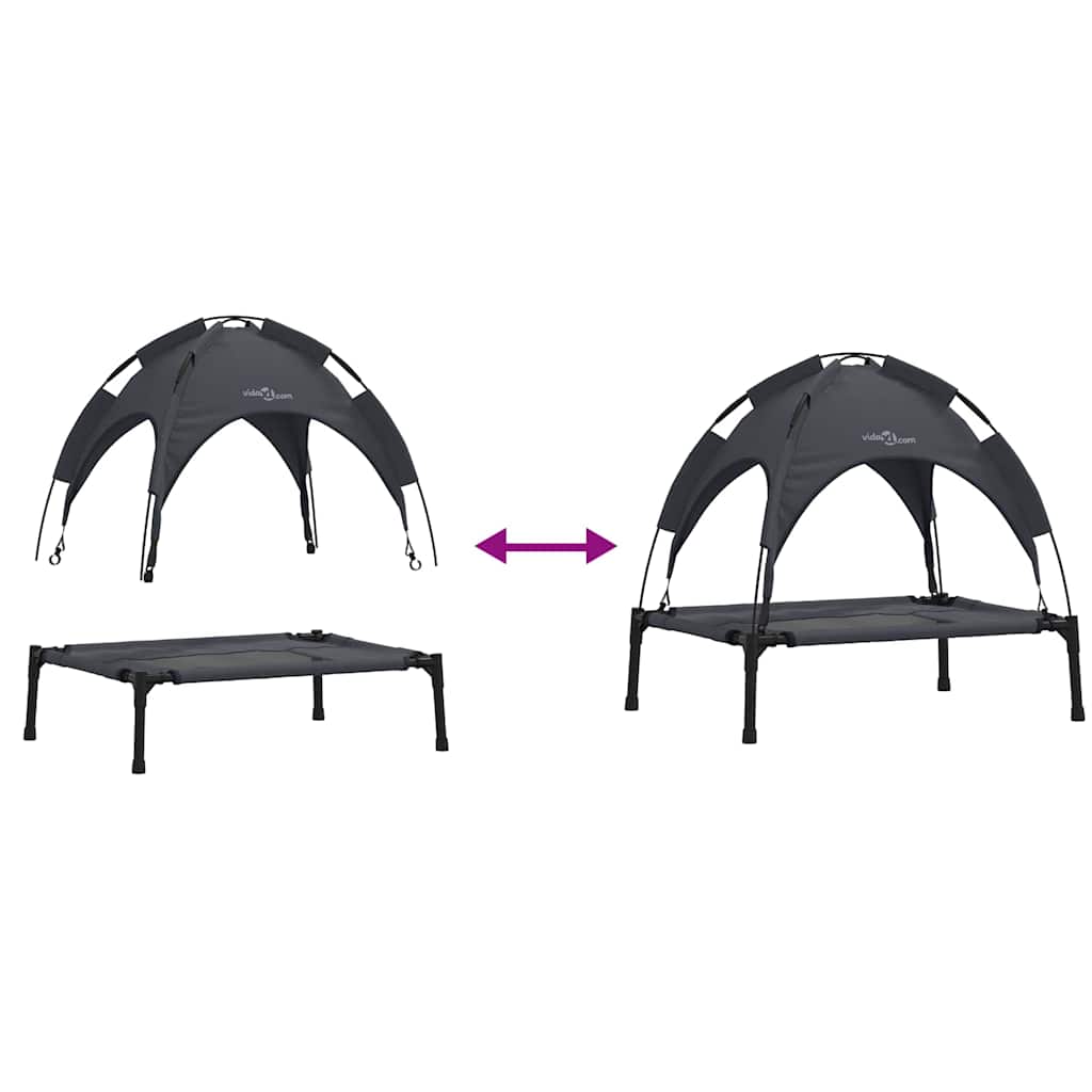 Dog Bed Folding Manual Steel