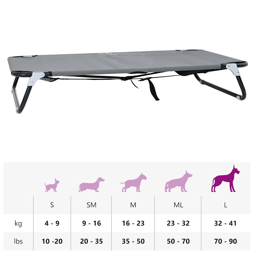 Dog Bed Folding Manual Steel