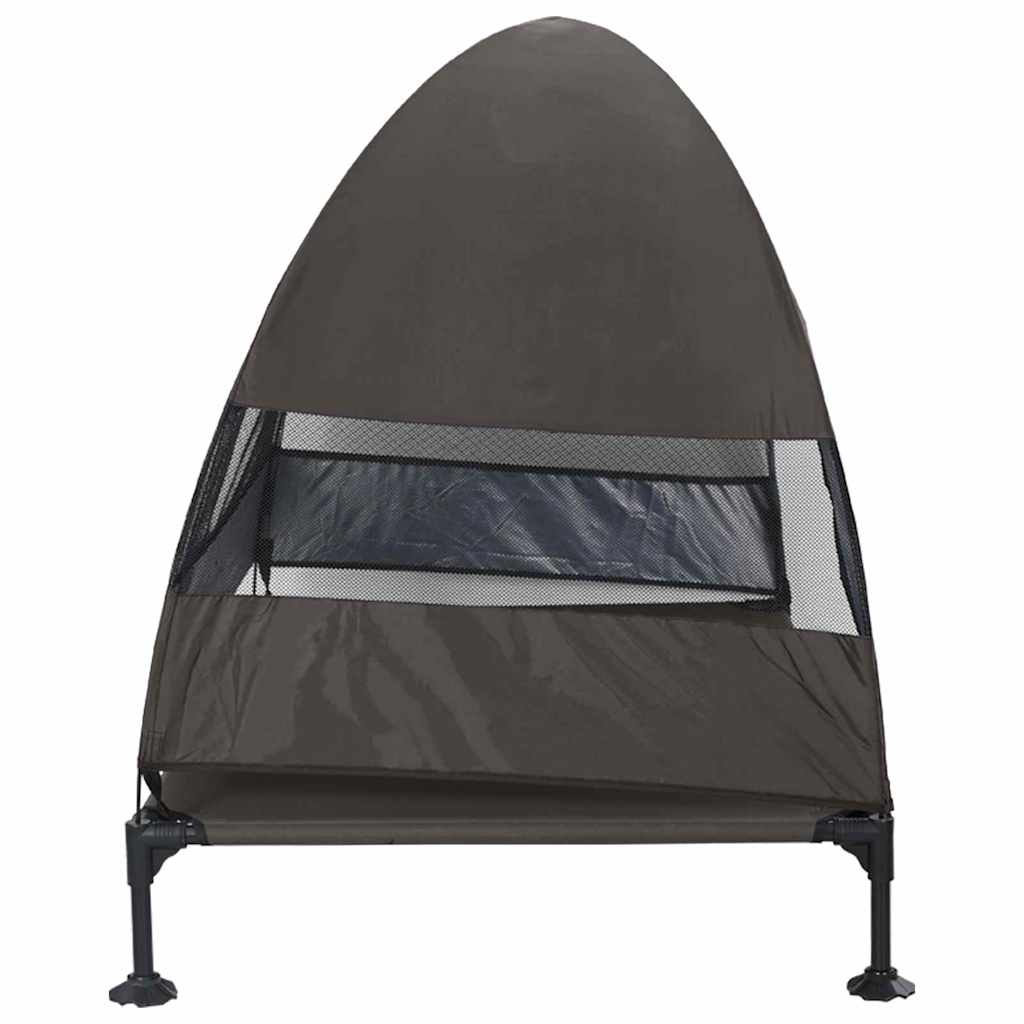 Raised Dog Bed Folding 127 X 81 X 108 Cm Fabric And Steel
