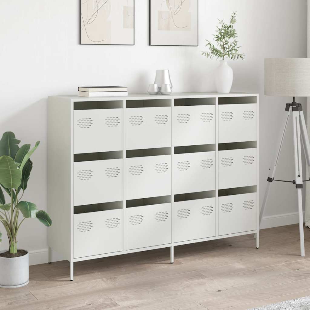 Sideboard 135X39X103.5 Cm Cold-Rolled Steel