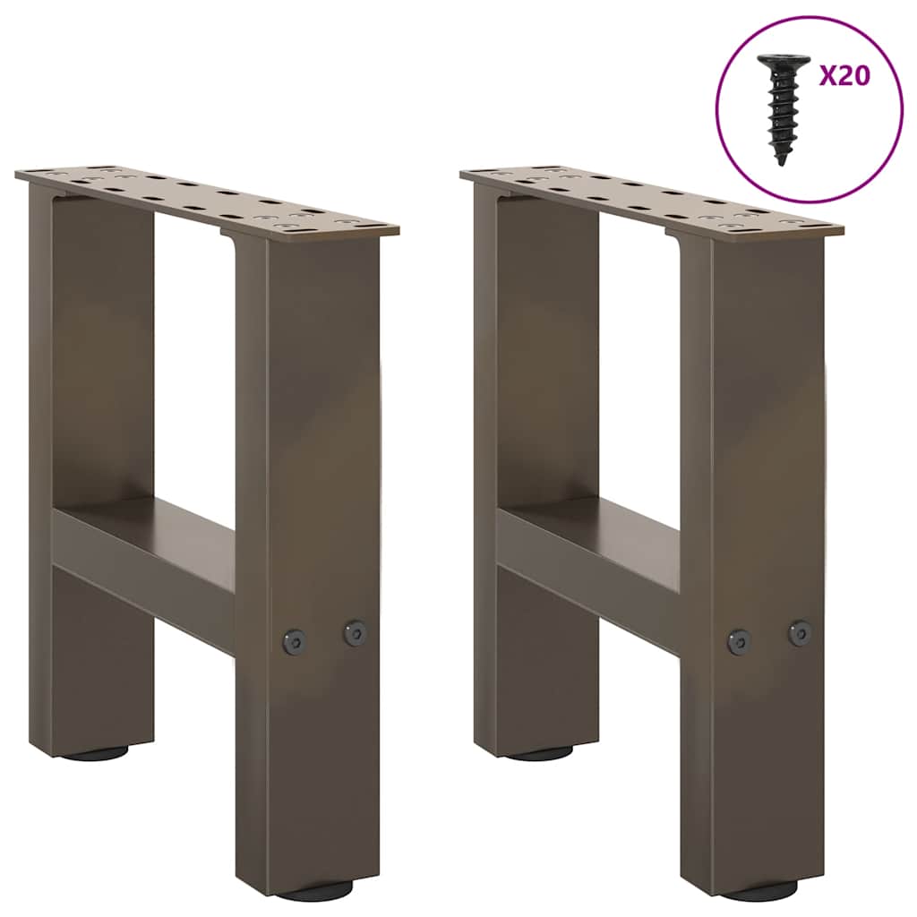 Coffee Table Legs Steel 2 Pcs Steel